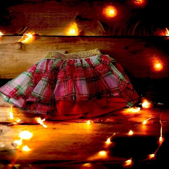 Holiday Skirt With Bloomers (3-6 Months) - Picture 1 of 5
